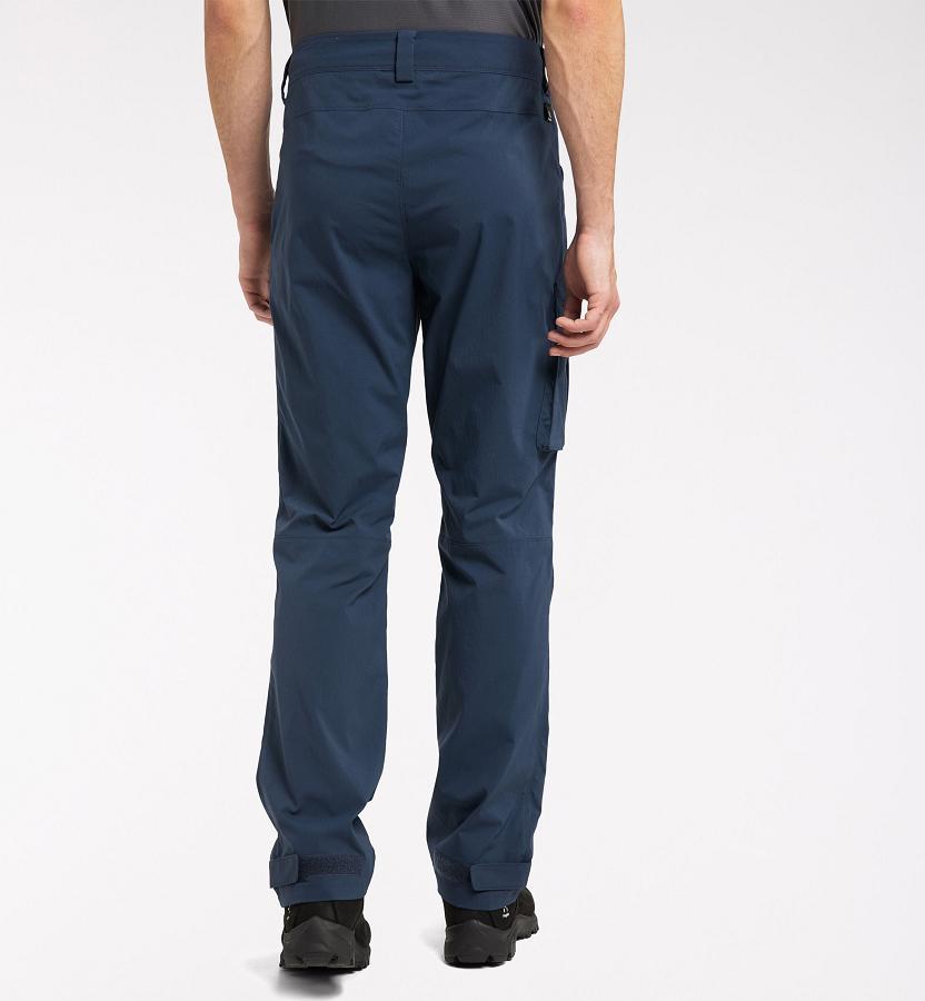 Haglöfs Mens Mid Forest Hiking Pants Dark Blue New Zealand 68931HBGC
